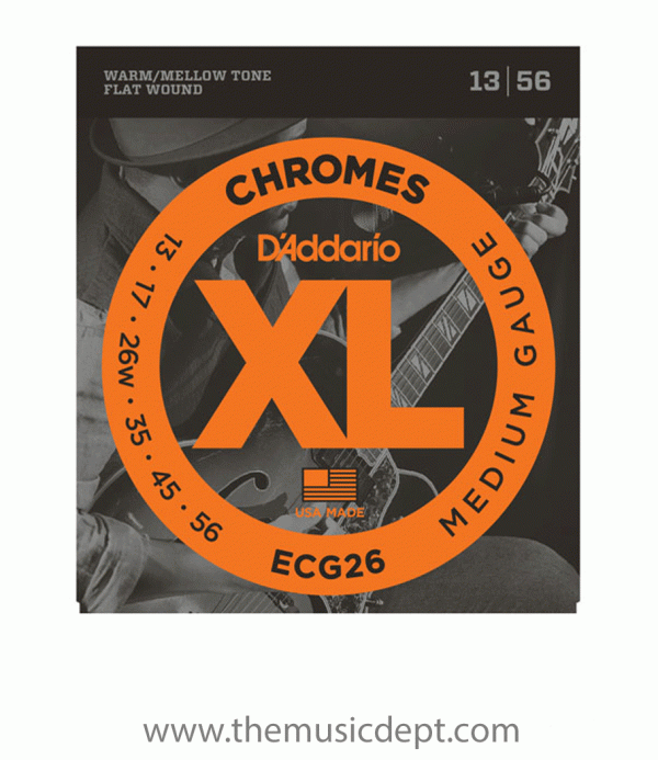Flat Wound Chromes - ECG26