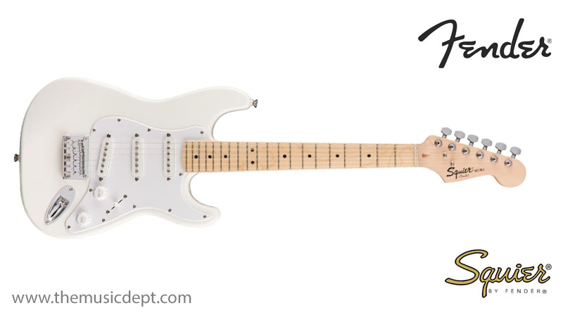 Squier mini strat white Clearance